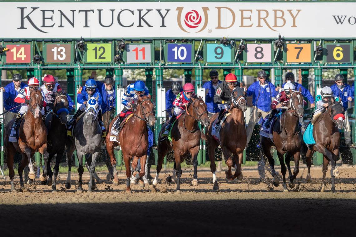 The 150th Kentucky Derby is scheduled to go to post on Saturday, May 4 at 6:57 p.m.