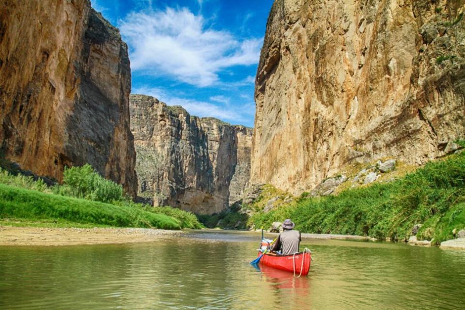 Canoeing in Big Bend National Park