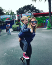<p>Who says the end of the holiday break means going back to work? Duff took her main man — 5-year-old son Luca — for a day at Legoland California. (Photo: <a rel="nofollow noopener" href="https://www.instagram.com/p/BcA2WEOHIxh/?hl=en&taken-by=hilaryduff" target="_blank" data-ylk="slk:Hilary Duff via Instagram;elm:context_link;itc:0;sec:content-canvas" class="link ">Hilary Duff via Instagram</a>) </p>