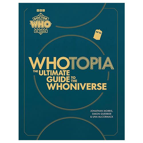 <p><a href="https://go.redirectingat.com?id=74968X1596630&url=https%3A%2F%2Fbookshop.org%2Fp%2Fbooks%2Fwhotopia-the-ultimate-guide-to-the-whoniverse-simon-guerrier%2F20724596&sref=https%3A%2F%2Fwww.goodhousekeeping.com%2Fholidays%2Fgift-ideas%2Fg61071326%2Fbest-dr-who-gifts%2F" rel="nofollow noopener" target="_blank" data-ylk="slk:Shop Now;elm:context_link;itc:0;sec:content-canvas" class="link ">Shop Now</a></p><p>'Whotopia: The Ultimate Guide to the Whoniverse'</p><p>bookshop.org</p><p>$41.85</p><span class="copyright">Penguin Group UK</span>