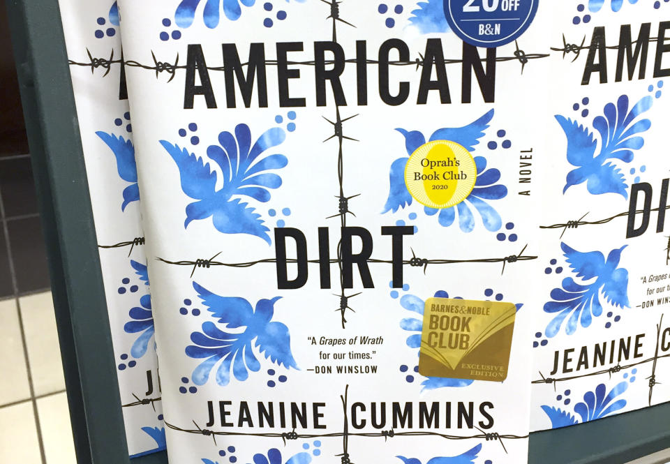 "American Dirt" for sale in New York in January. (Photo: LAURA BONILLA CAL via Getty Images)