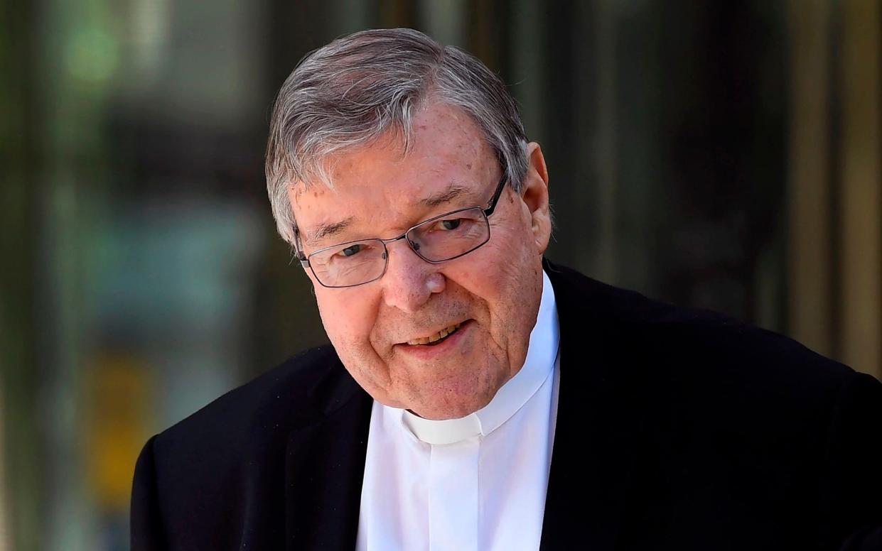 Cardinal George Pell is facing prosecution for historical child sexual offences - AFP