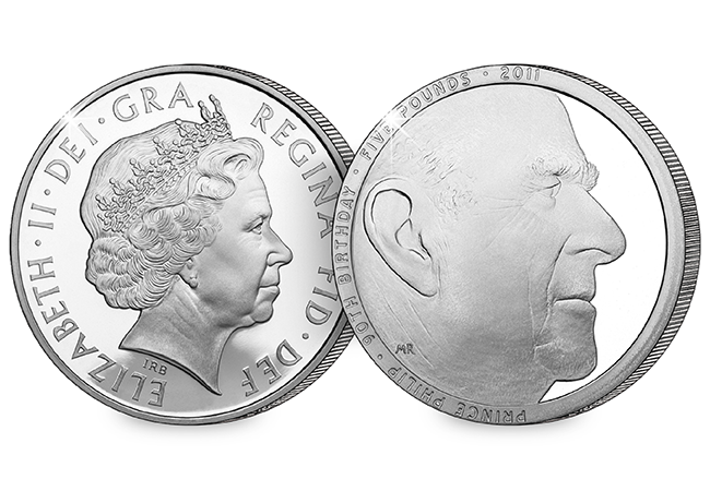 Prince Philip’s 90th birthday was marked by this now highly collectable £5 coin (Royal Mint)