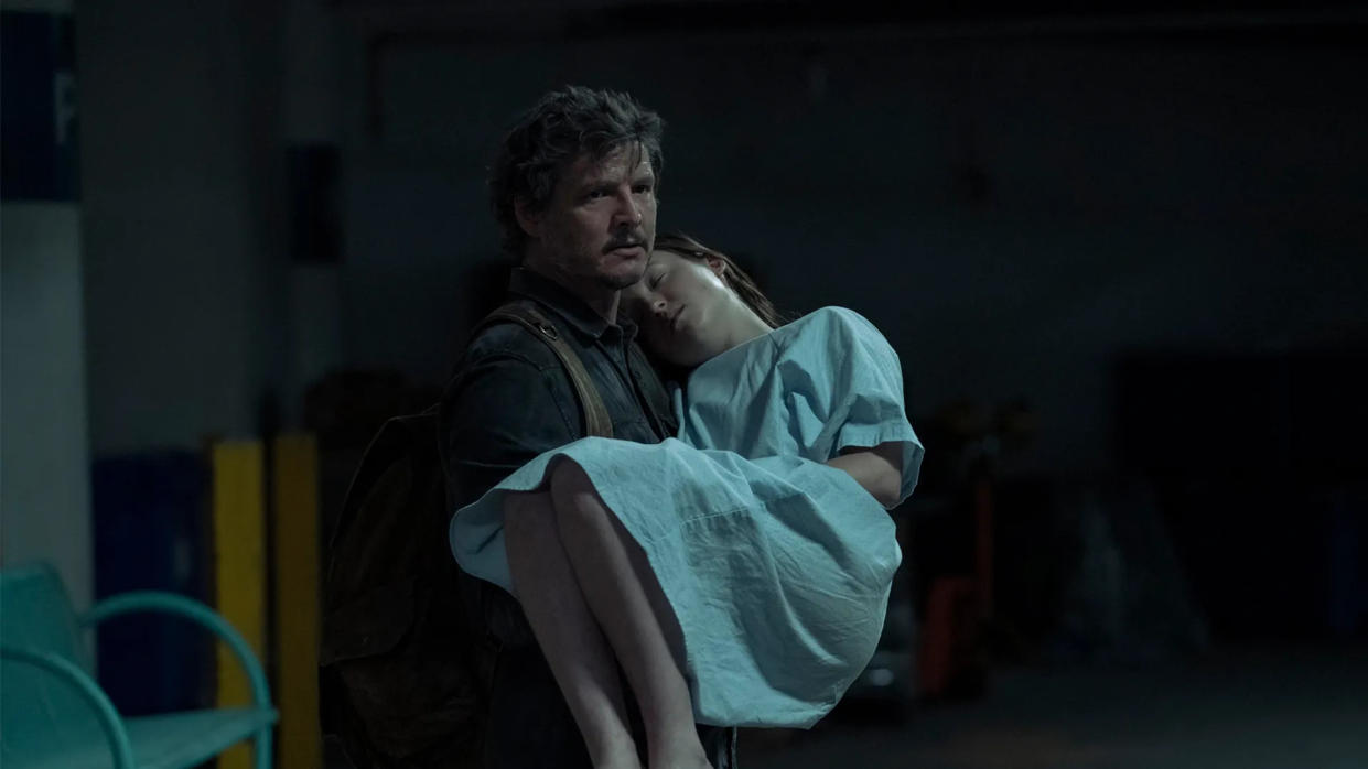 Pedro Pascal and Bella Ramsey in 'The Last of Us' (HBO)