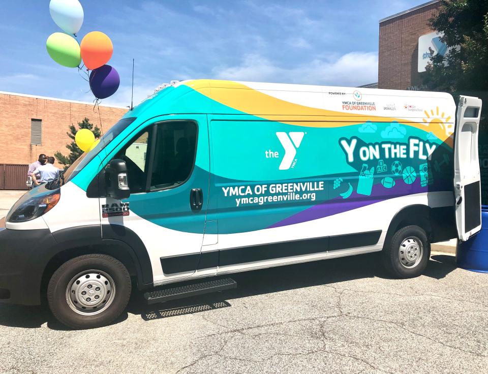 YMCA of Greenville unveiled its 'Y on the Fly,' an enhancement to its community food security program