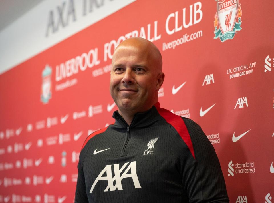 New era: Arne Slot replaced Jurgen Klopp at Liverpool earlier this summer (Liverpool FC via Getty Images)