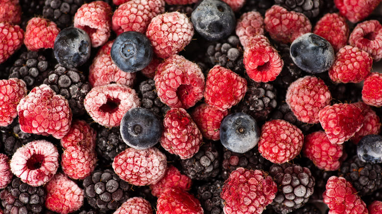 frozen berries