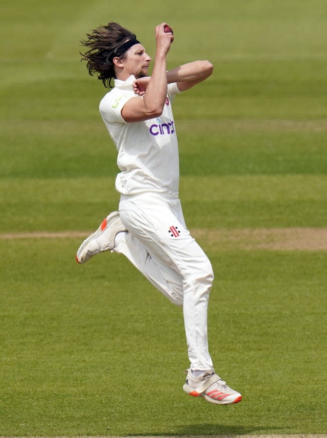 Northamptonshire’s Jack White picked up five first innings wickets against Somerset