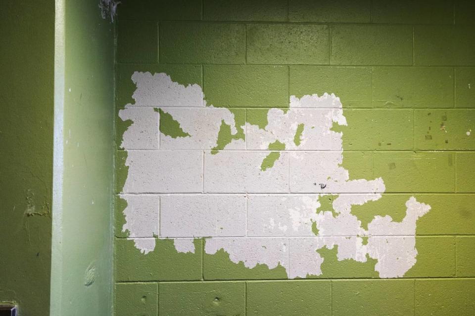 Members of the prison staff try to keep patients occupied with worksheets, word searches, sudoku puzzles, radios and, in some cases, activities outside their cells. But the men often spend time in isolation peeling paint off the walls.