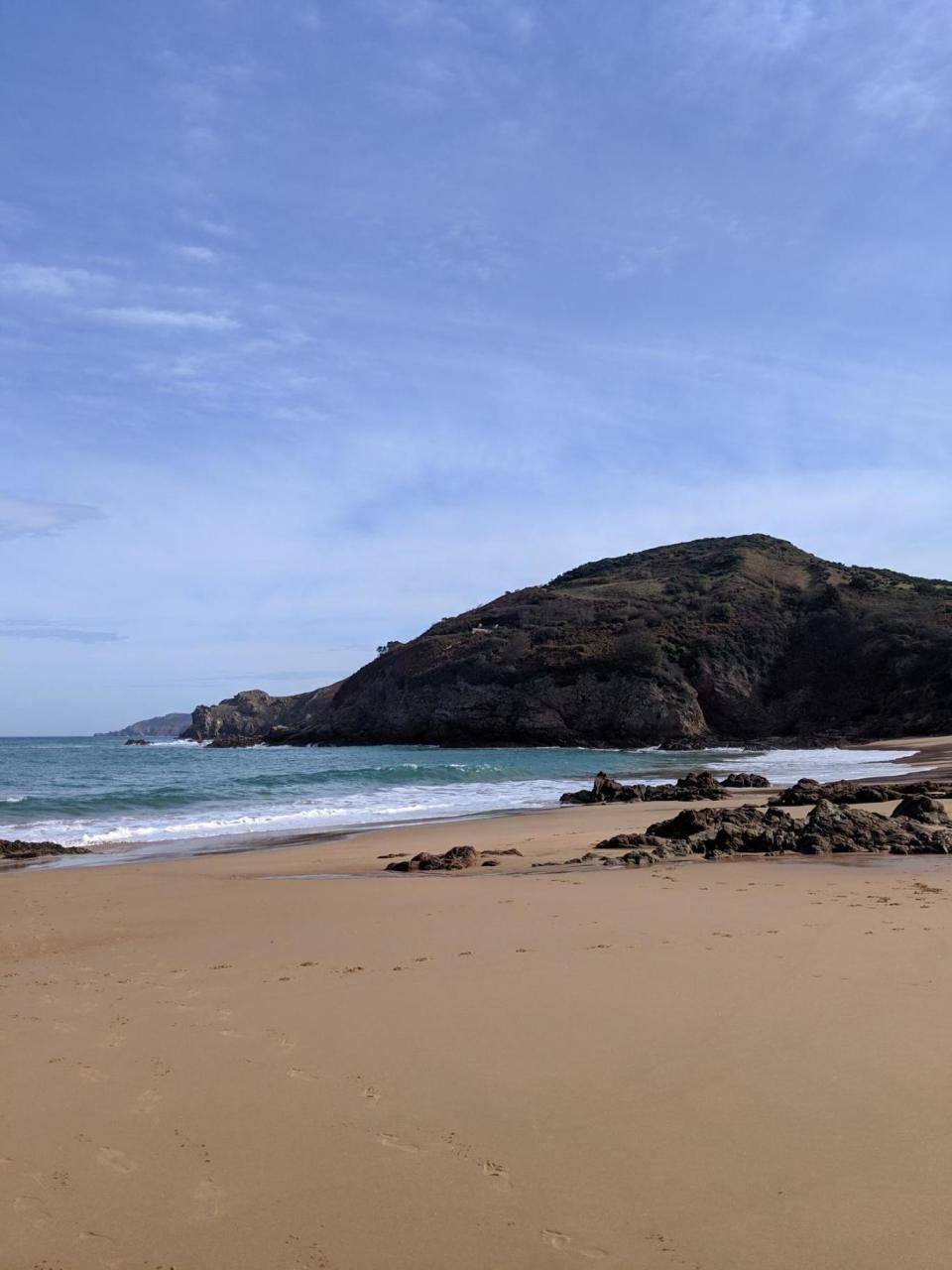 A beach in Jersey, taken on the Google Pixel 3 (Supplied)