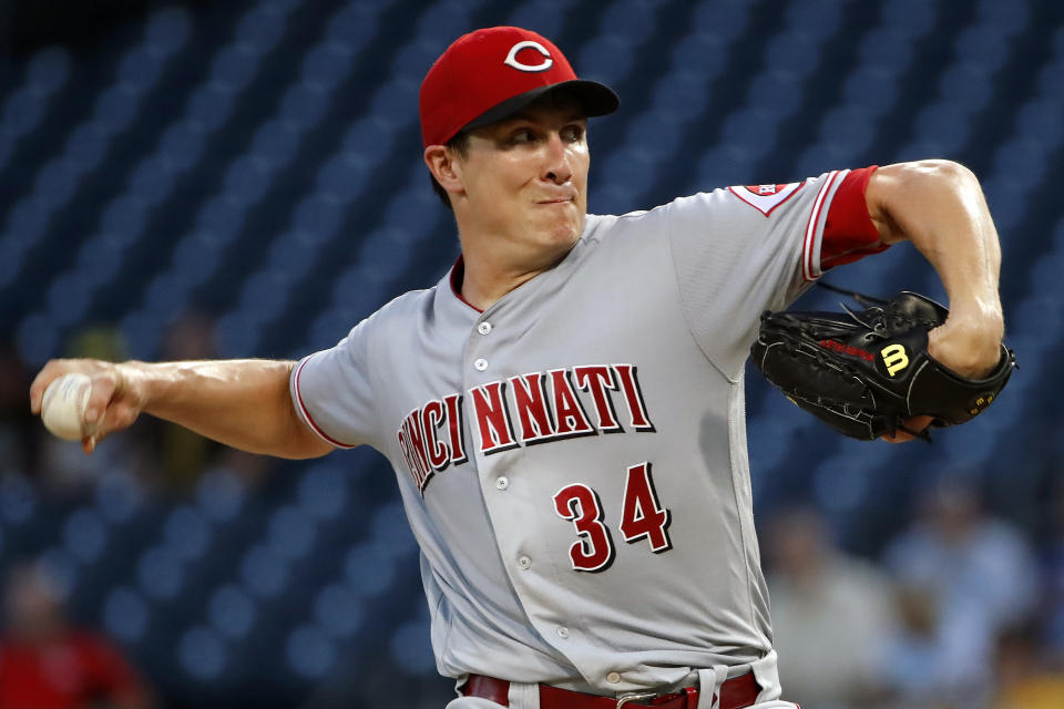 When the Reds traded starting pitcher Homer Bailey to the Dodgers, a Reds fan lost a gross bet. (AP)