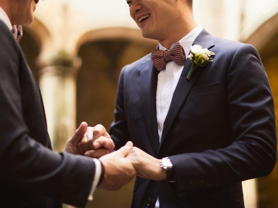 lgbt couple wedding