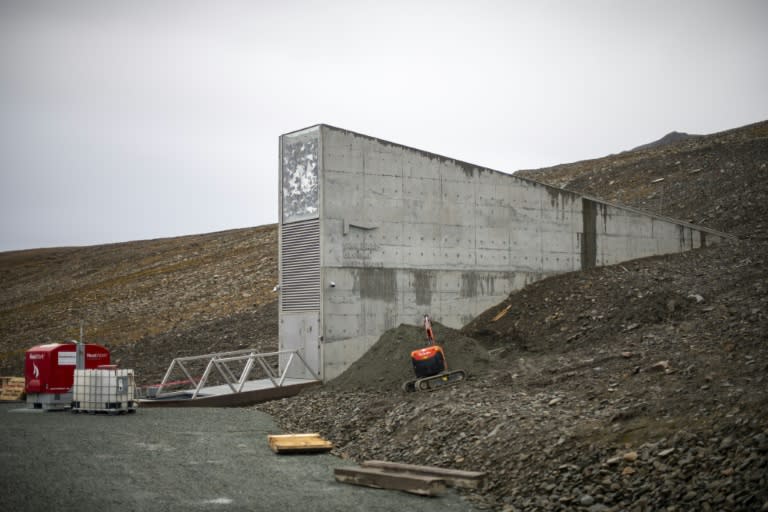El Banco de Semillas Global de la isla noruega de Svalbard, en Longyearbyen, en una imagen del 25 de septiembre de 2021 (Olivier Morin)