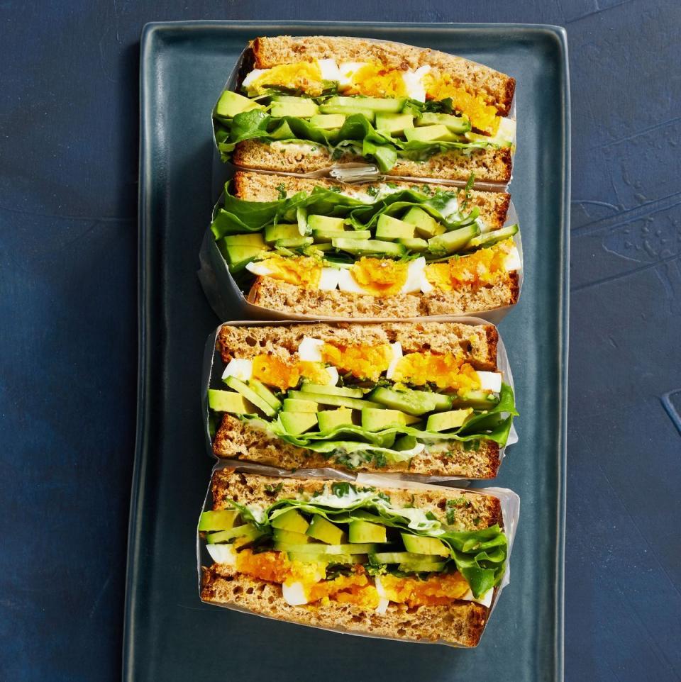 Green Goddess Sandwiches