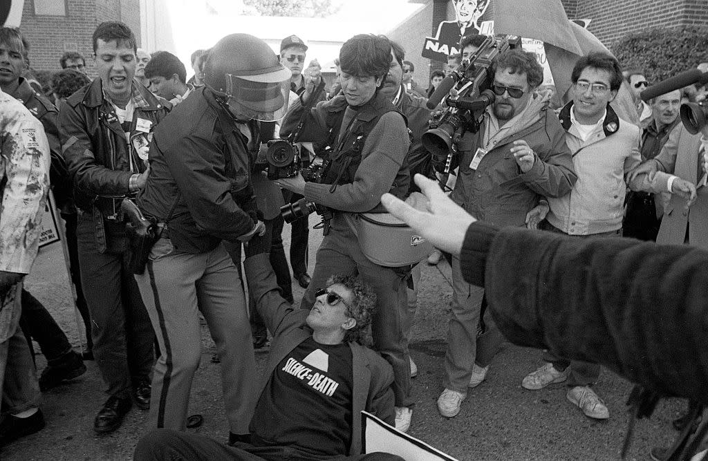 Act Up Protest At FDA