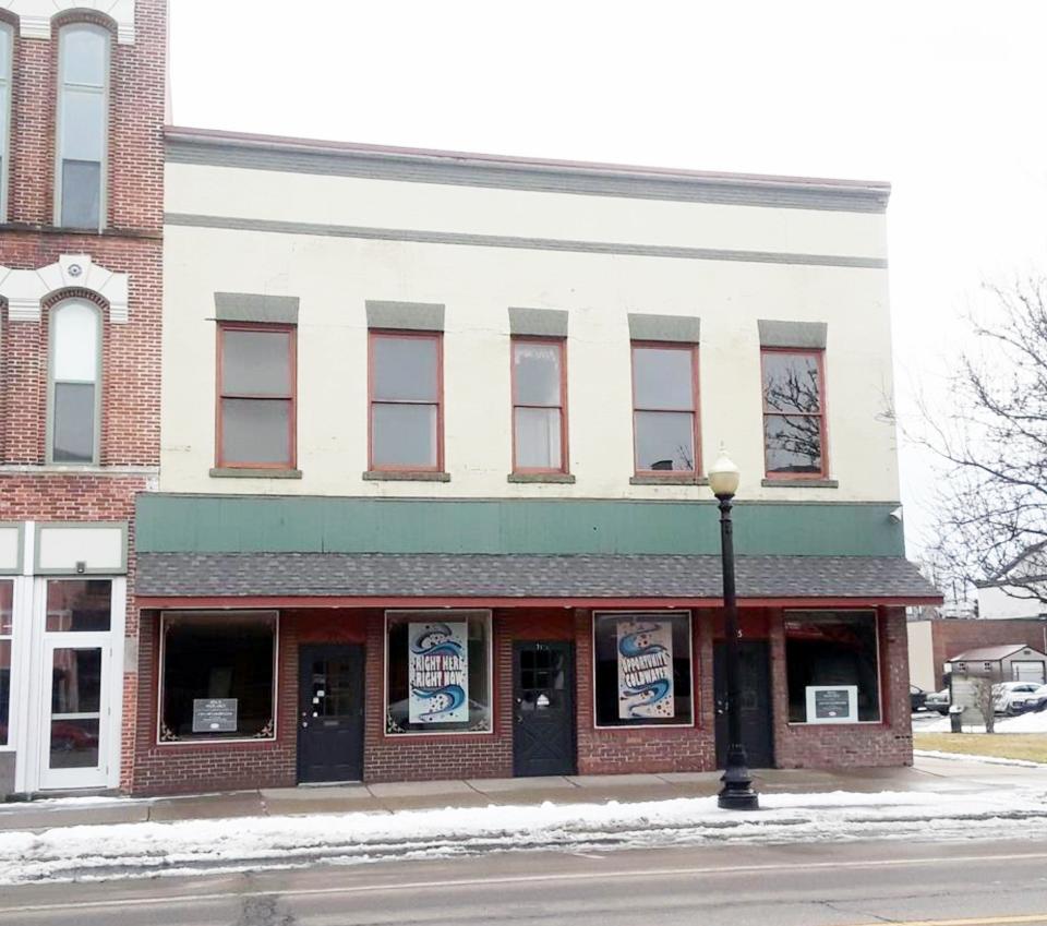 The vacant building at 71-73 West Chicago Street when it was first put on the market in 2018.