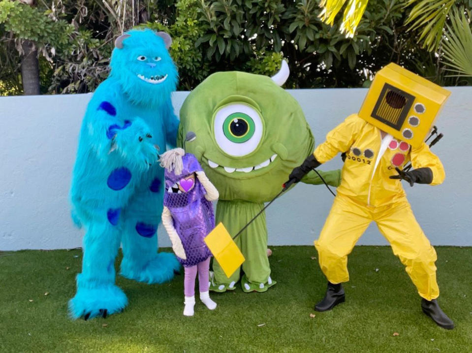 Kate Upton and Justin Verlander's Monsters, Inc. Costume