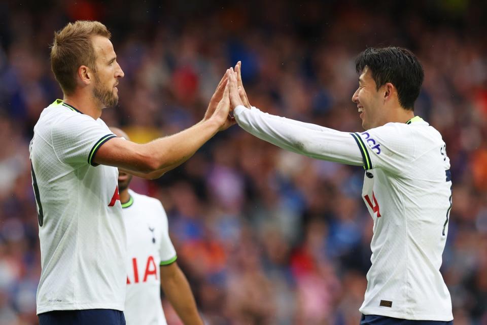 Harry Kane and Heung-min Son enjoyed a fantastic partnership at Tottenham (Tottenham Hotspur via Getty Images)