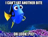 <p>We're with you, Dory. No matter how full we feel, as soon as our <a href="https://www.goodhousekeeping.com/food-recipes/g3986/pumpkin-pie-recipes/" rel="nofollow noopener" target="_blank" data-ylk="slk:favorite pies;elm:context_link;itc:0;sec:content-canvas" class="link ">favorite pies</a> hit the table, it's all over. </p>