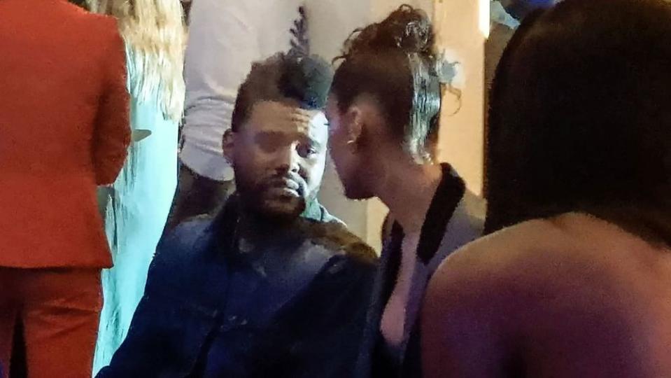 The Weeknd and Bella Hadid at the Cannes Film Festival