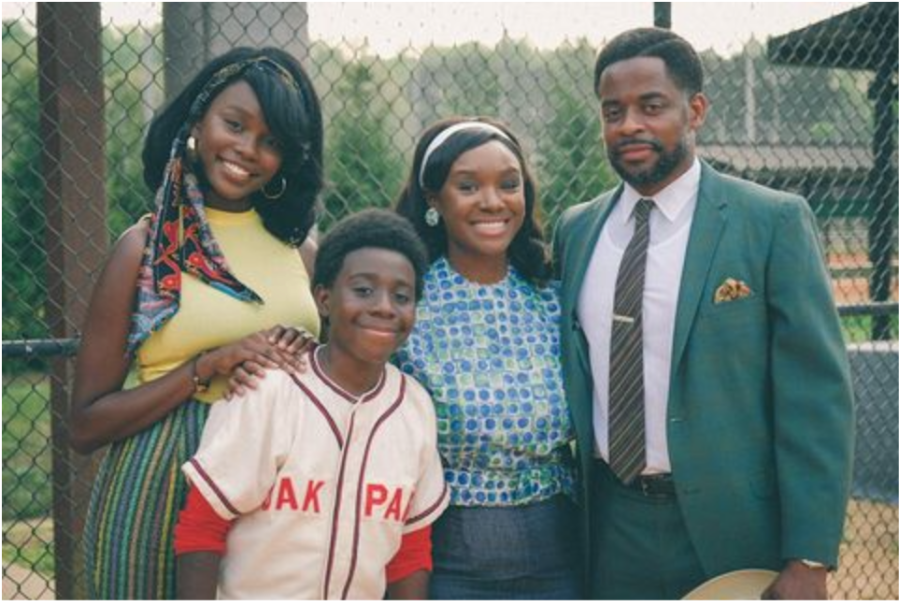 The cast of “The Wonder Years” included (from left) Laura Kariuki, Elisha “EJ” Williams, Saycon Sengbloh and Dulé Hill. (Photo: Lee Daniels/ ABC)
