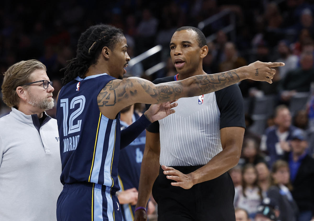 Ja Morant of Memphis Grizzlies suspended 8 games over gun incident : NPR