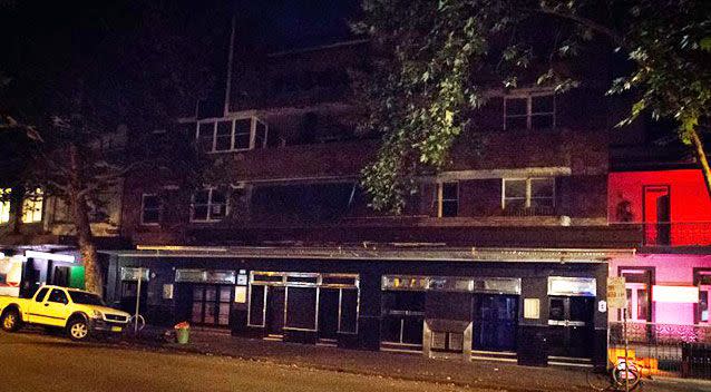 The once busy SOHO Hotel lights have turned off for the last time. Picture: Matt Barrie