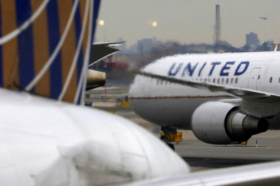 According to a leaked internal memo, United Airlines is going to crack down on flight attendants using their cellphones during flights. REUTERS/Chris Helgren/File Photo/File Photo