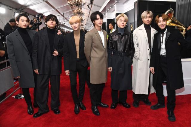 BTS Makes History at the Grammys