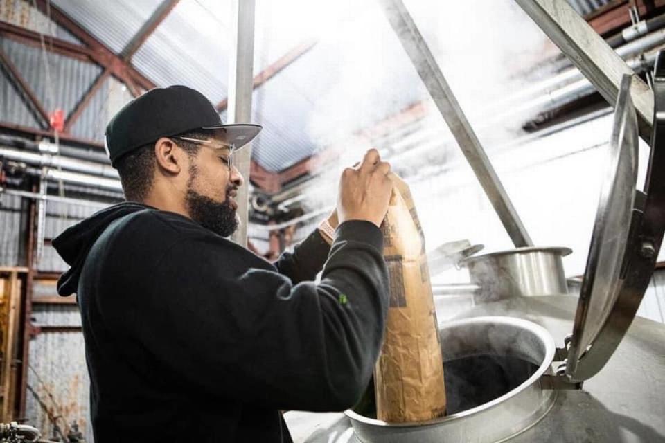 Weathered Souls Brewing Company co-founder Marcus Baskerville created the Black is Beautiful beer initiative in the summer of 2020, after the deaths of Breonna Taylor and George Floyd.
