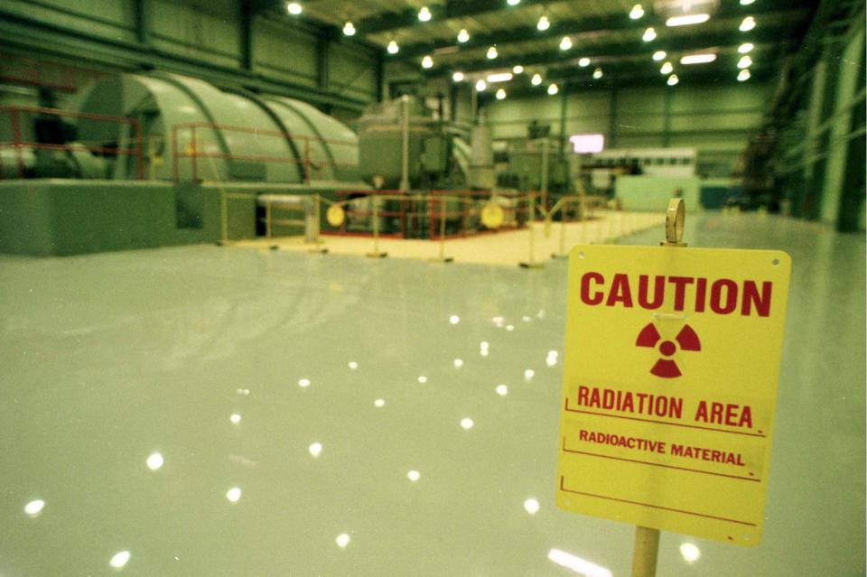 Una alerta de material radioactivo en la hoy cerrada planta nuclear en Vernon, Vermont. (AP)