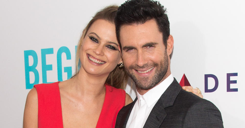 *CUTENESS ALERT* Adam Levine shared the first picture of his and Behati Prinsloo’s beautiful newborn daughter and it’s too much