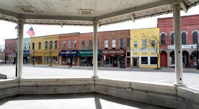 This Monroe News file photo shows downtown Dundee's central business district. A recreational marijuana facility likely won't be joining the ranks of the village's businesses after village council unanimously voted to re-adopt its Prohibition of Marijuana Establishments Ordinance.