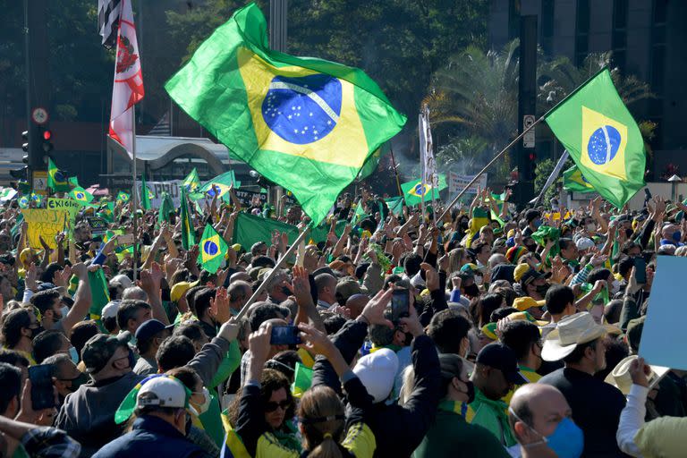 Miles de personas estuvieron presentes en las protestas