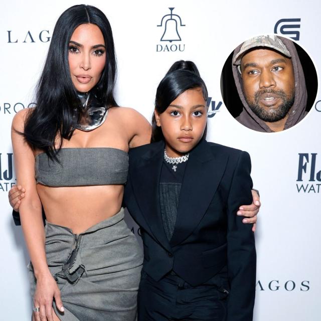 Kim Kardashian, Kanye West's Daughter North Wants to Live With Dad  Full-Time: ​'Kim's Greatest Fear