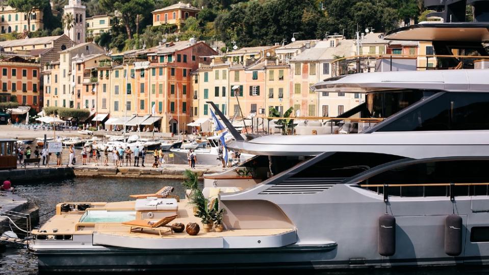 Rebeca is Benetti's new Oasis 40M superyacht with a 900-square foot open stern area.