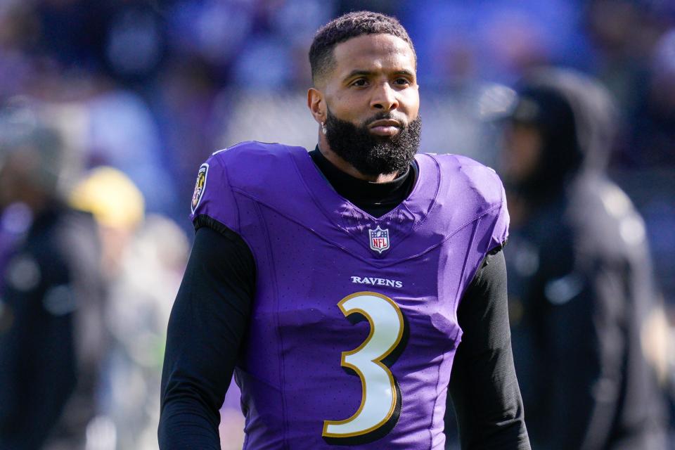 Odell Beckham Jr. is coming off his best game of the season as the Baltimore Ravens face the Los Angeles Chargers.