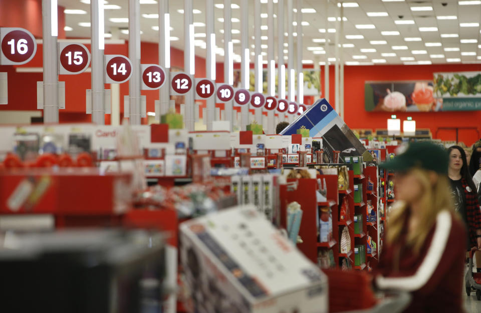 Target stores will also open at<strong>&nbsp;</strong>5 p.m.&nbsp;on Thanksgiving Day. Target's online Black Friday deals will also go live at 5 p.m. on Thanksgiving. (Photo: George Frey via Getty Images)