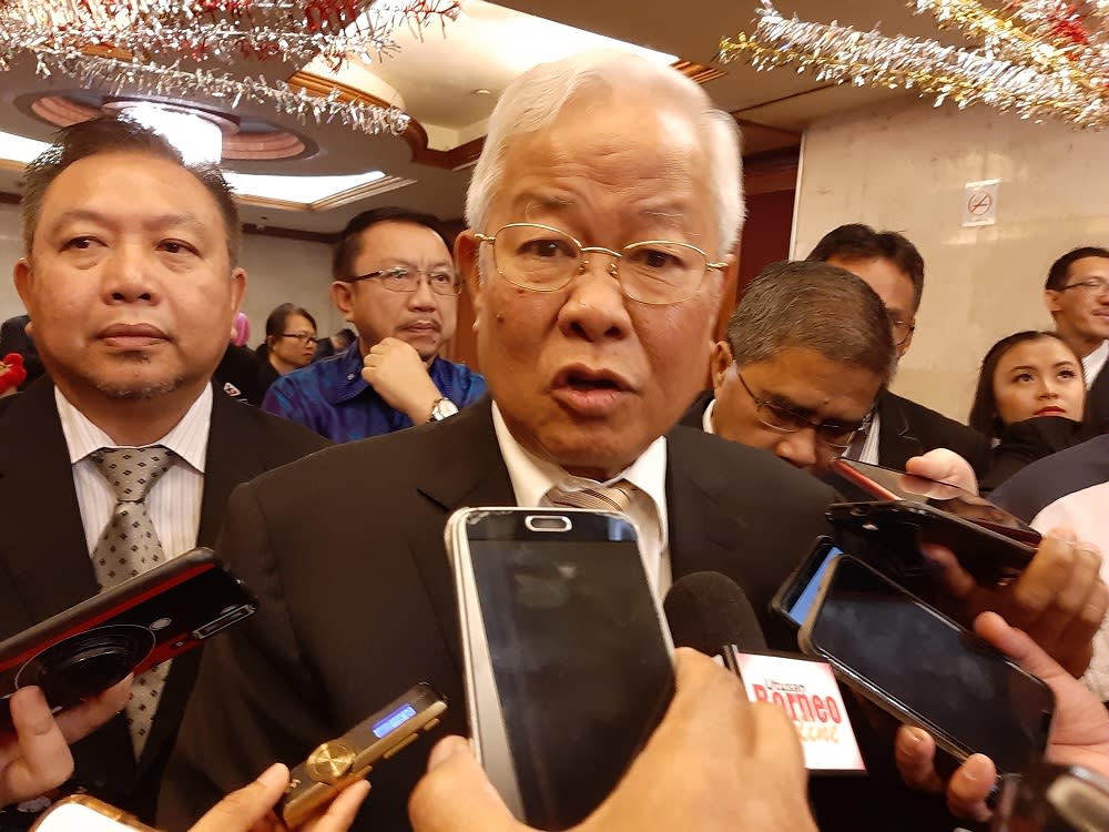 Sarawak Education, Science and Technological Research Minister Datuk Seri Michael Manyin said the state government has taken care to ensure that its initiatives and programmes were consistent with the country’s laws. — Picture by Sulok Tawie