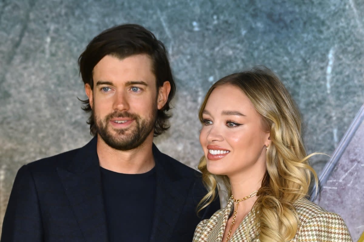 Jack Whitehall and Roxy Horner  (Eamonn M. McCormack/Getty Images)