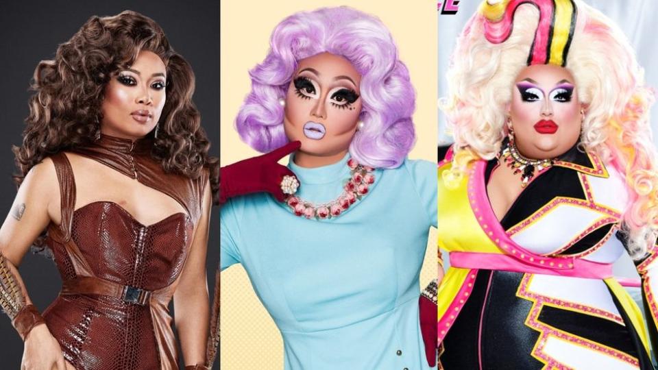 Jujubee; Kim Chi; Mistress Isabelle Brooks