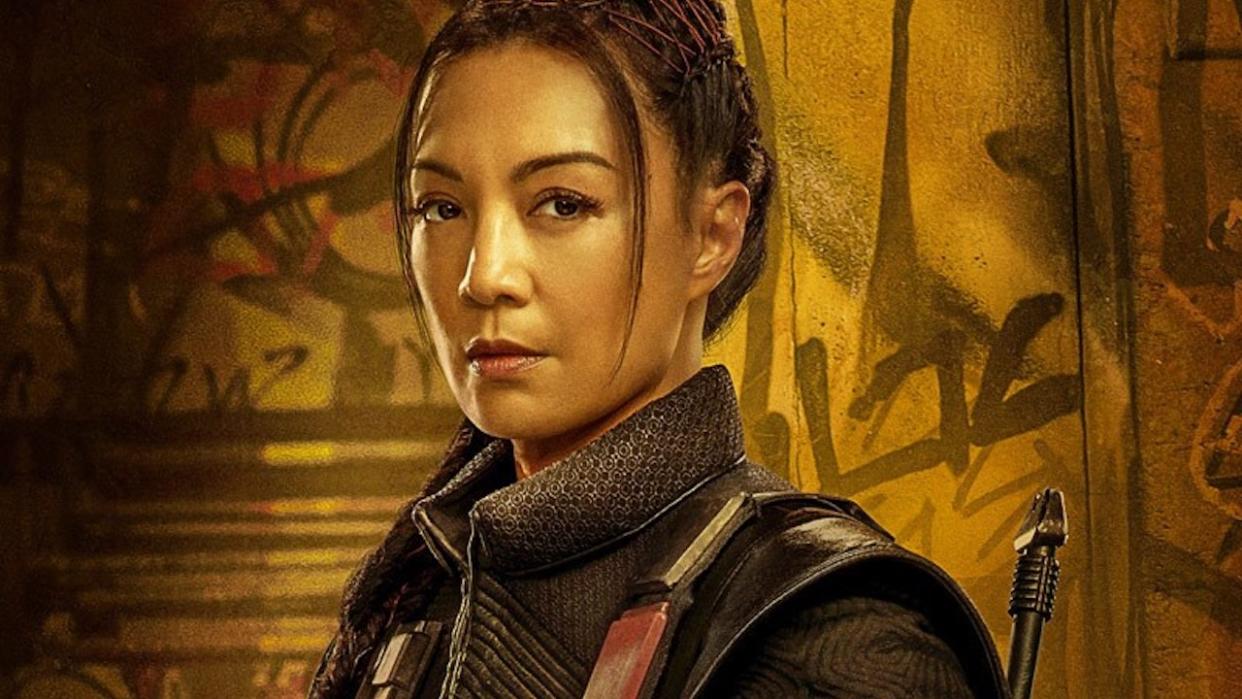  The Mandalorian Ming-Na Wen character poster. 