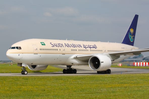 Plane hits patrol car on tarmac at Saudi Arabia airport