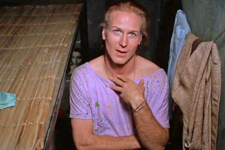 William Hurt en El Beso de la Mujer Araña, de Héctor Babenco.