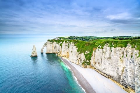 There are plenty of other reasons to visit Normandy, such as the beach at Étretat