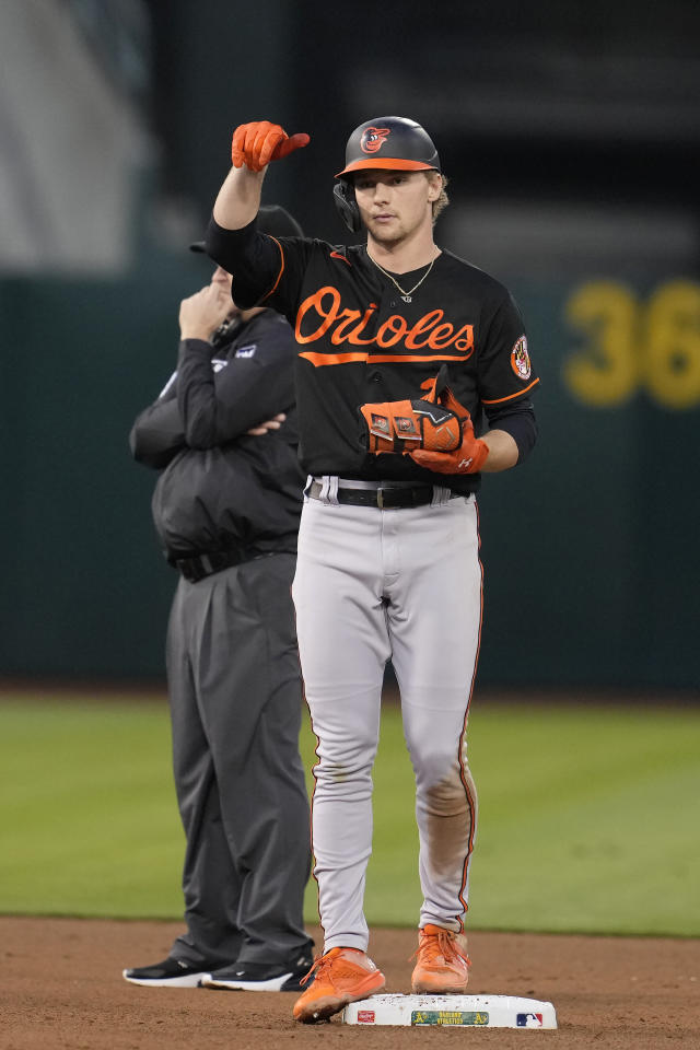 Gunnar Henderson leads Orioles' 16-hit attack against A's