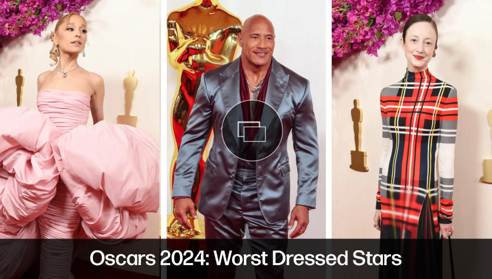 worst dressed oscars looks list 2024, ariana grande