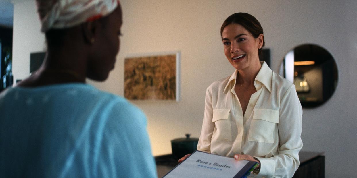 Anna Diop and Michelle Monaghan in Nanny. (Photo: ©Amazon/Courtesy Everett Collection)