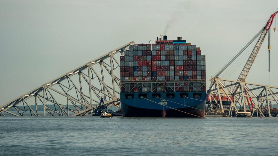 A cargo ship plowed into a Baltimore bridge in March, killing six people and effectively shutting down Baltimore’s port.