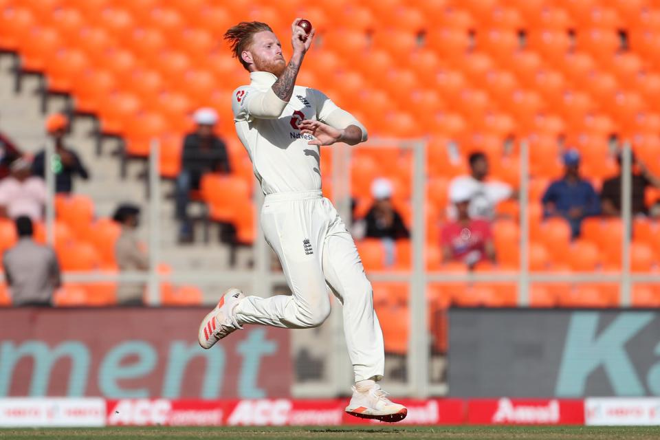 Ben Stokes charges in (Getty Images)